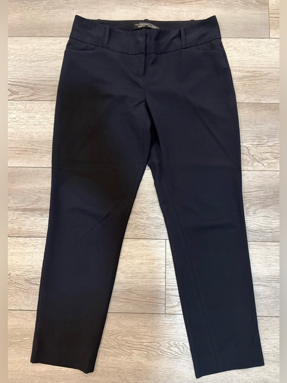 The Limited Collection Navy Cassidy Fit Cropped Dress Pants for Women - Picture 3 of 4